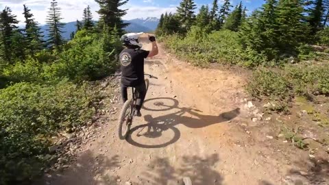 RIDING THE SICKEST MTB TRAILS IN WHISTLER