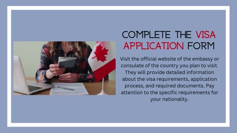 Canada Visit Visa - How to Apply for a Visitor Visa
