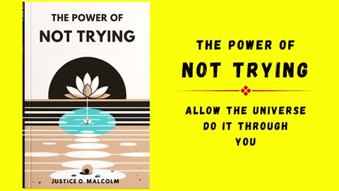 The Power of Not Trying Allow the Universe Do It Through You Audiobook