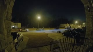 Doorbell Camera Captures Collision