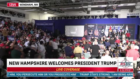 FULL SPEECH: President Donald J. Trump to Deliver Remarks in New Hampshire - 8/8/23