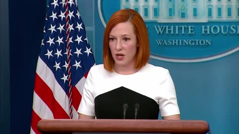 Reporter asks Psaki what the "end game" is for the Biden administration on Ukraine