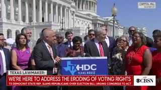 Texas Democrats Break Out Into Song During Most BIZARRE Presser Ever Aired