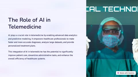 Can AI be use in Telemedicine