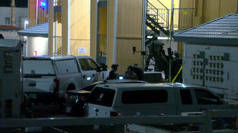 Tense Standoff Unfolds as Police Surround Envi 2900 Suites in Las Vegas