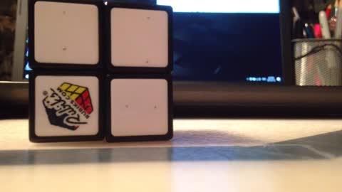 2x2 Rubix cube [stop motion animation]