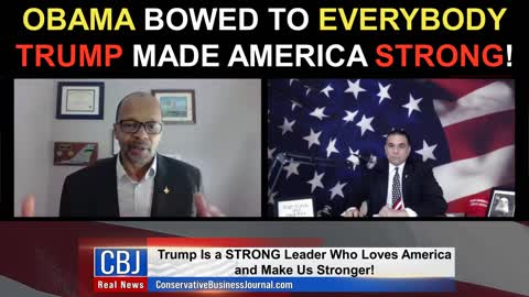 Obama Bowed To Everybody...Trump Made America Strong!