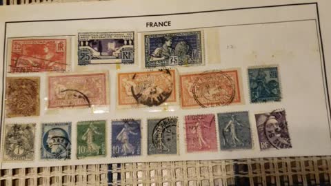 France postage stamps