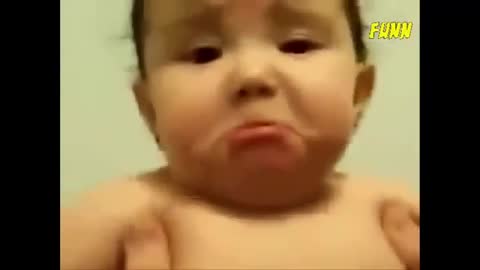 Cute Baby Weeping