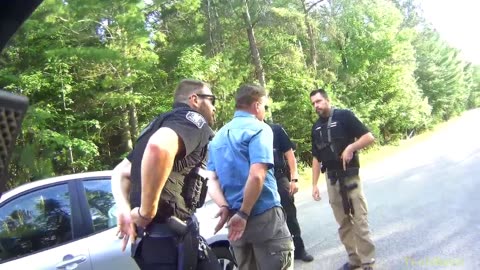 Bodycam shows police arresting Todd Allen Stafford when he tried to lure a 15-year-old to Iron Mountain