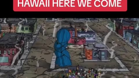 Simpsons predicted Hawaii DEWS