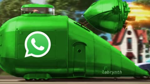 Gru Cruisin’ in the WhatsApp car