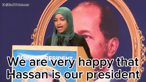 EndWokeness Rep. Ilhan Omar refers to the President of Somalia as "our president"