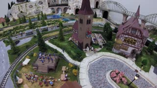 "Little Switzerland" HO Model Train Set