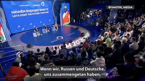 Putin on relationship to germany