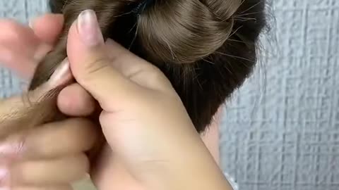 Beautiful Hairstyle For Cute Girls Very Simple ♥️