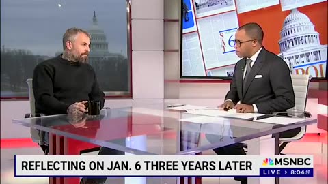MSNBC host begins to cry live on air while discussing January 6th.