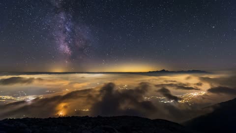 The Milky Way over Mt. Triglav