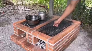 Wood Stove Combined With Oven