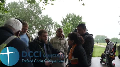 Muslim Convert Says l just believe it! DCCI Speakers Corner