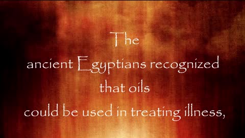 Essential Oil history
