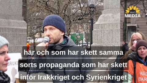 Ansvariga behöver erkänna det som skett eller avgå | Andreas Sidkvist, Kungsträdgården 25 mars 2023