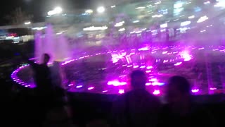 Magical Water Fountain Dance In Touristic Soho Square Sharm El Sheikh