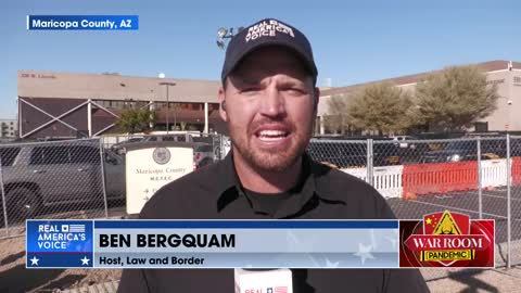 Ben Bergquam Kicked Out Of The Maricopa County Election Press Conference