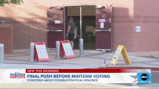 Heightened concerns about political violence ahead of Tuesday's voting