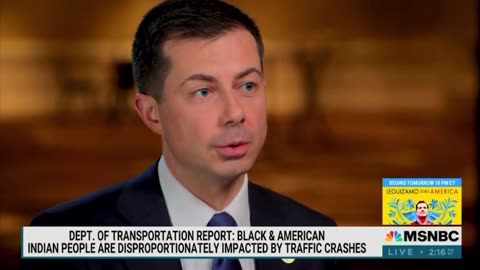 Buttigieg says traffic fatalities in the U.S. are on "a level that is comparable to gun violence"