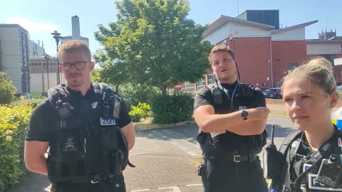 4 Young Cops Can't Deal with Their Elders the NHS Sticker Squad