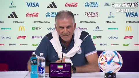 Carlos Quieroz WON'T use USA flag row to motivate Iran ahead of final group game