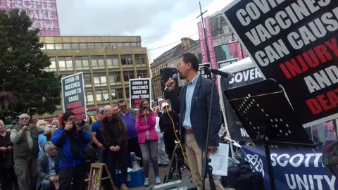 DR. PETER CHAN GP - AN AMAZING SPEECH AT GEORGE SQUARE PROTEST - 4TH OF SEPTEMBER 2021