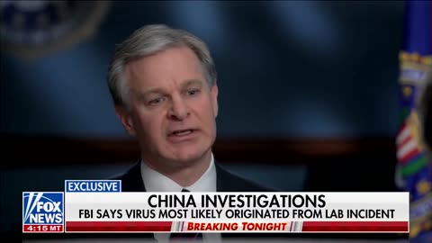 FBI Director finally admits TRUTH about origins of COVID-19