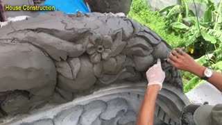 Decorate The House - Amazing Art From Sand And Cement