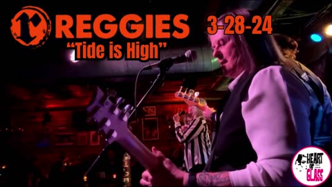 Heart Of Glass Blondie Tribute Band Covering Blondie's Tide is High Reggie's Chicago