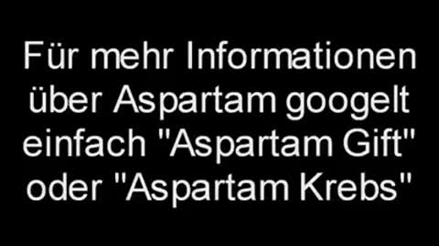 Aspartam Süßstoff, modulierte Gifte