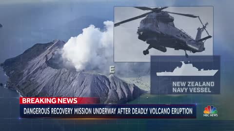 Dangerous Recovery Mission Underway After New Zealand Volcano Eruption | NBC Nightly News