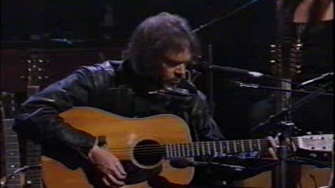 Neil Young - Unplugged = Live Concert Music Video 1997
