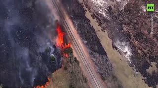 US: Wildfire Blazes Across Western Oklahoma