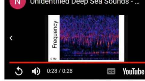 Weird under water sounds are most like steam vents from underwater volcanoes plates not craft