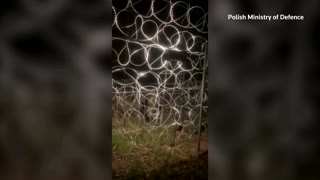 Poland accuses Belarus of 'destroying' border fence