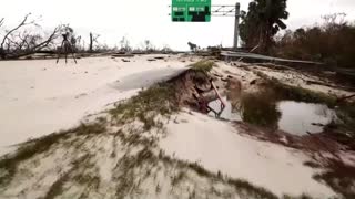 Trail of destruction left by Hurricane Ian in Florida