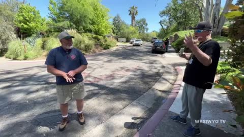 4-20-22 The People's Convoy Protest at Gavin Newsom's Residence