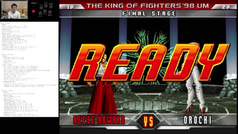 (PS2) King of Fighters '98 UM - 19 - Edit Team 4 - EX Billy Kane, EX Ryuji Yamazaki, EX Geese Howard