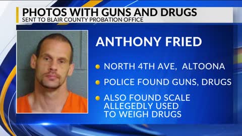Altoona man nailed with drugs, guns after photos sent to law enforcement