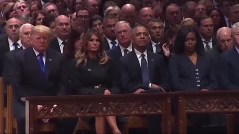 Envelopes at Bush SR funeral