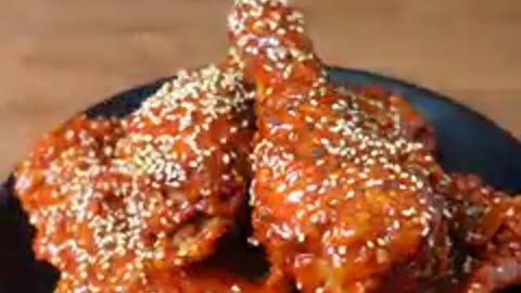 Korean-Filipino Style Fried Chicken D (Recipe below)