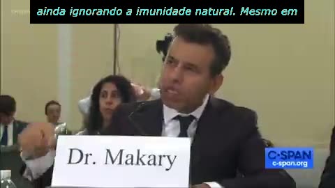Dr. Marty Makary Roasts CDC Dir. Rochelle Walensky por ignorar a imunidade natural