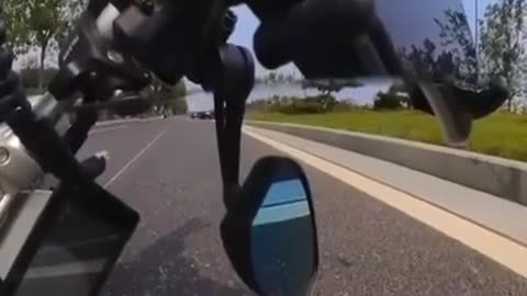 Motorcyclist Filming Himself With A 360 Camera Gets Obliterated By An Audi